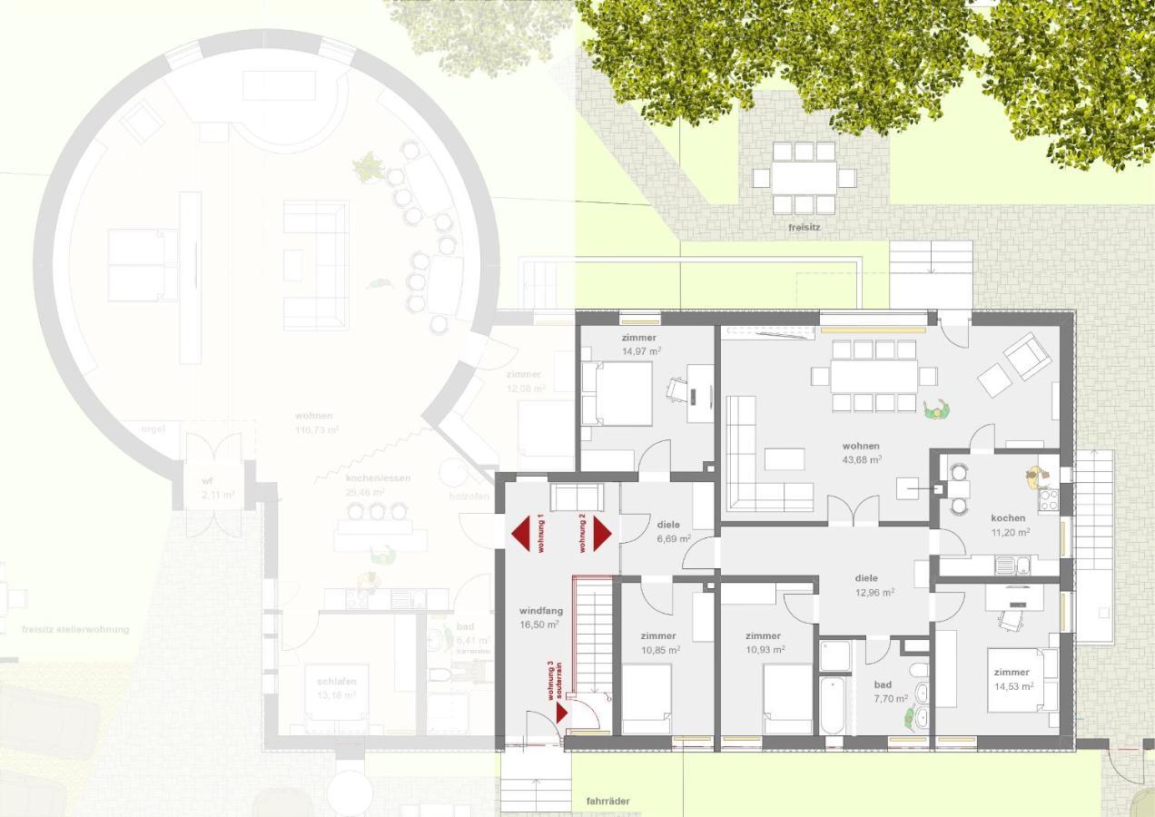 dreamcation - Ehemaliges Pfarrhaus, 3D-Tour, 4 SZ, Terrasse, BBQ, Küche, Garten, 140qm Kelheim Exterior foto